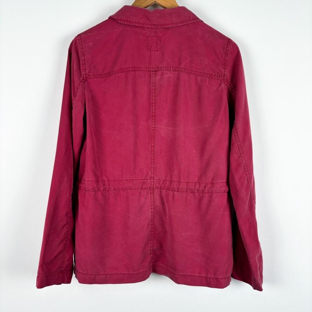 GAP Red Shacket Utility Button Down Jacket‎ - Picture 2 of 4